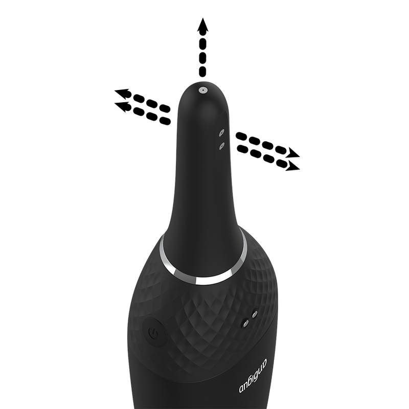 Limpador Anal Automático Anbiguo Final | 5 Intensidades, 360° e Anti-Refluxo