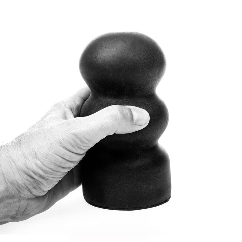 Close-up do Pookie Masturbador Masculino All Black, mostrando o seu design elegante e textura suave.