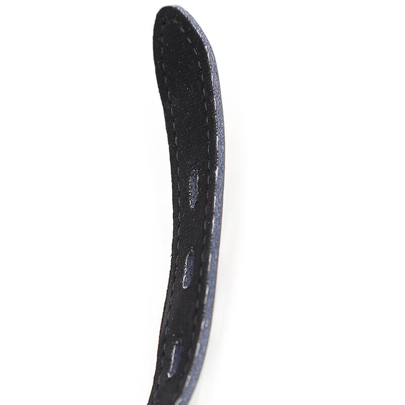 Ohmama Fetish – Gag de Bola de Silicone com Cinto de Couro (Cadeado Incluído)