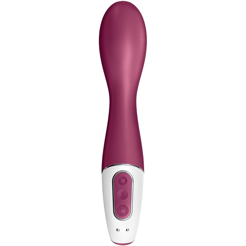Vibrador Satisfyer Hot Spot Ponto G Aquecido com design ergonómico e ponta volumosa para estimulação G-Spot.