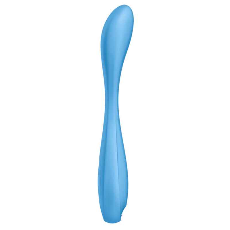 Satisfyer Vibrador Ponto G Flex 4+ App Flexível Azul para estimulação personalizada
