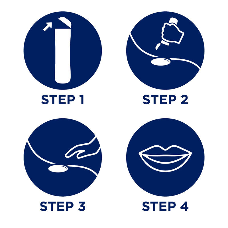 CONTROL Gel de Massagem 3 em 1 Bolha de Chocolate 200 ML com tampa massageadora