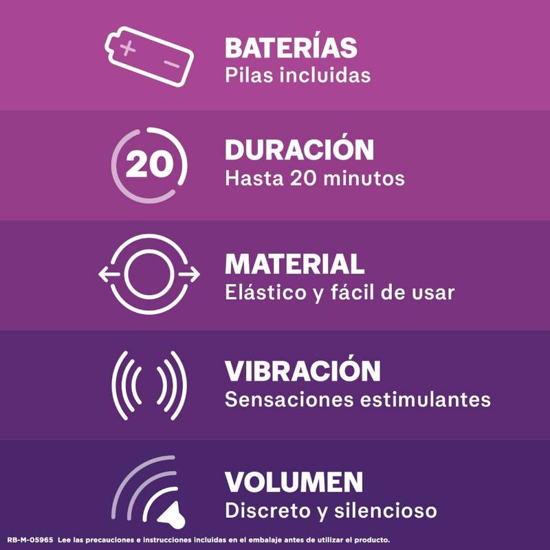 Anel vibratório DUREX Intense Orgasmic Vibrations para prazer a dois.