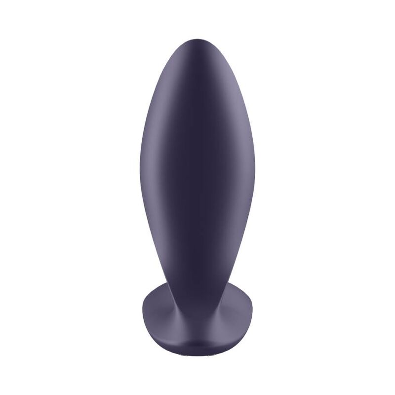 Satisfyer Plug Anal Vibratório Power Plug Roxo com Conectividade App