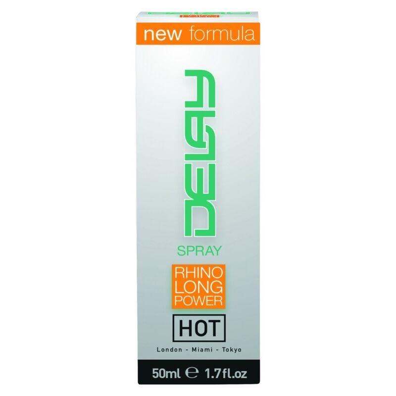 HOT Delay Spray 50ml para prolongar o prazer masculino e aumentar o controlo