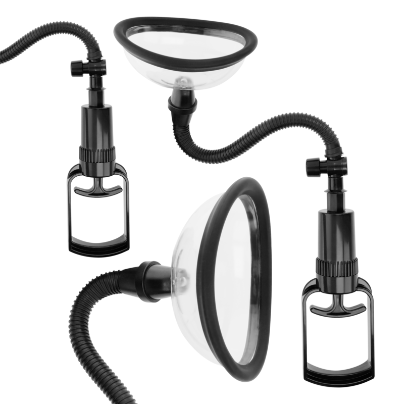 Intense – Bomba Vaginal Manual com Dois Copos Intercambiáveis