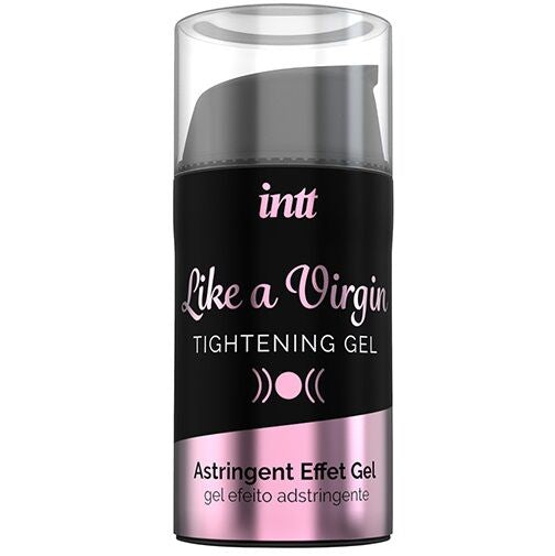 Embalagem do INTT Lubricants Gel Adstringente Vaginal Like a Virgin 15ml