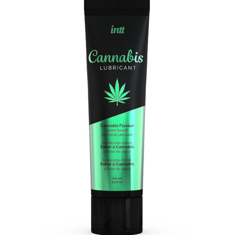 Embalagem do INTT LUBRICANTS Lubrificante Íntimo Cannabis 100ml