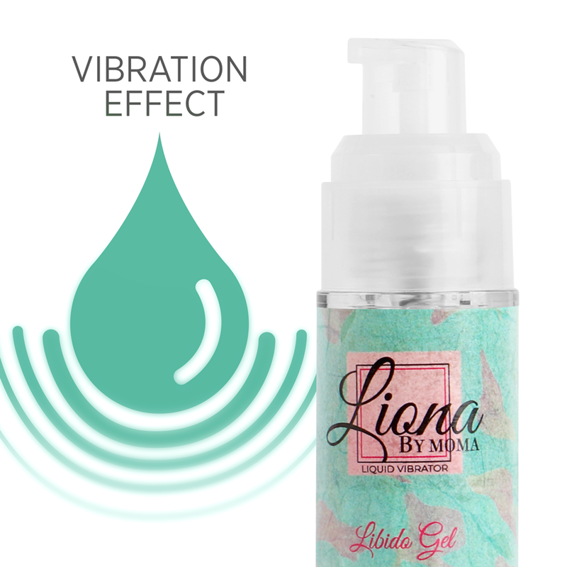 Gel Vibratório Líquido Liona by Moma | Libido Gel com Efeito Imediato - 15ml