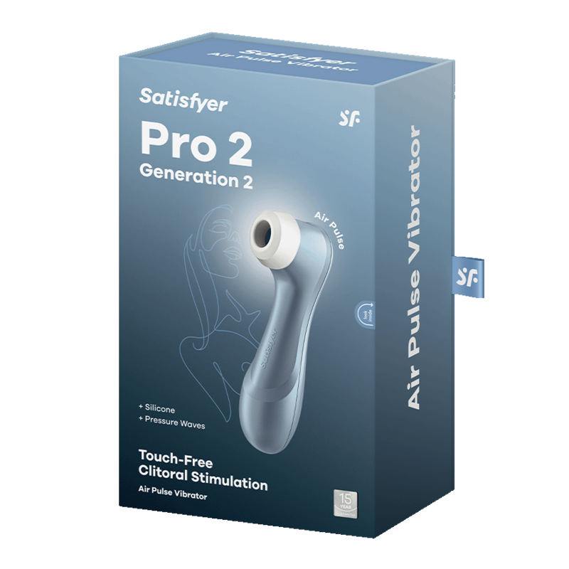 Satisfyer Pro 2 Classic | Vibrador de Pulso de Ar, 11 Intensidades e 15 Anos de Garantia
