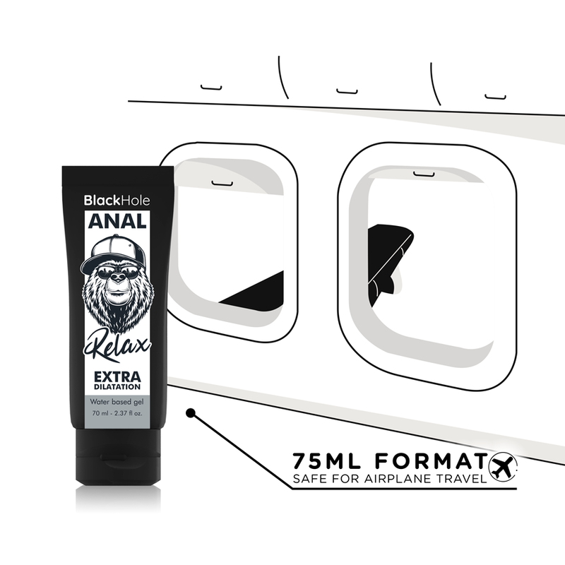 Black Hole – Gel Dilatador Anal à Base de Água 70 ml