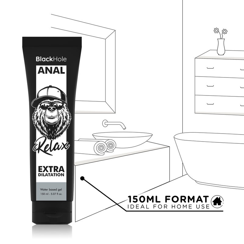 Black Hole – Gel Base Dilatação Anal 150 ml