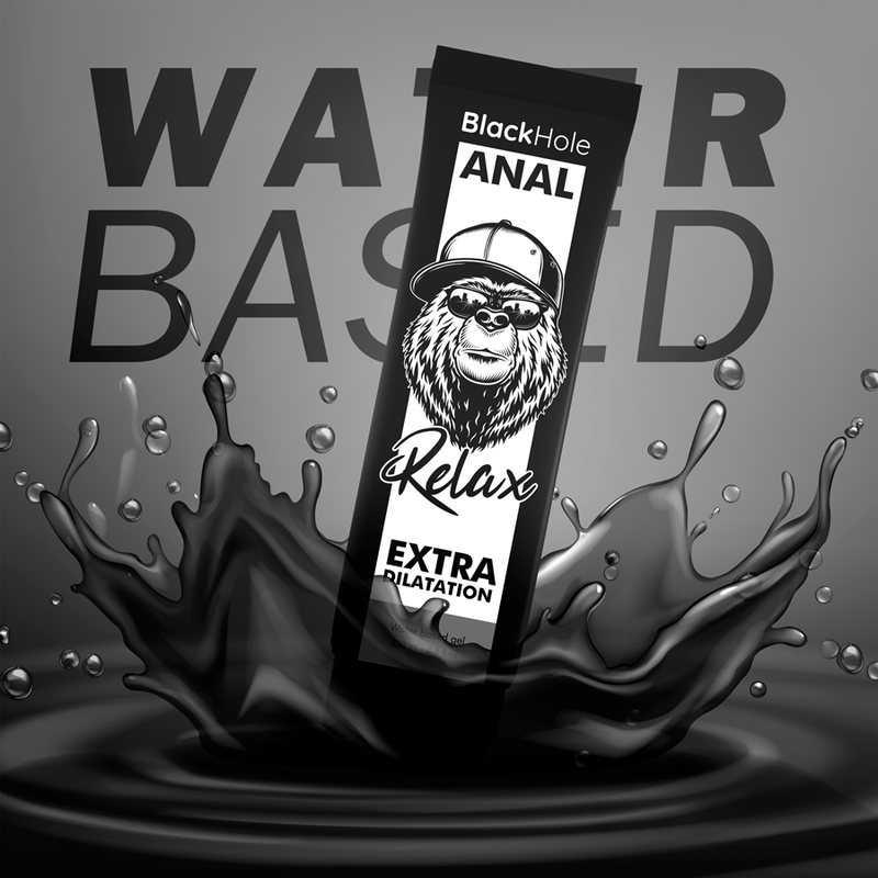 Gel Black Hole Dilatador Anal | Efeito Relaxante e Anestesiante - 250ml