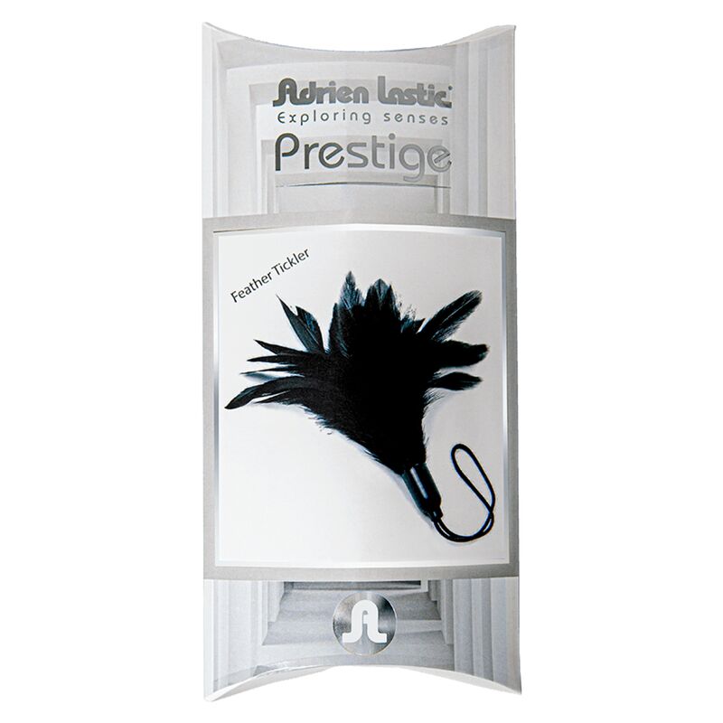 Espanador de Penas Adrien Lastic Prestige | Para Cócegas Sensuais e BDSM - Preto