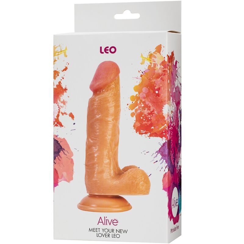 Imagem do Dildo Realístico ALIVE Leo 17 CM com base em ventosa