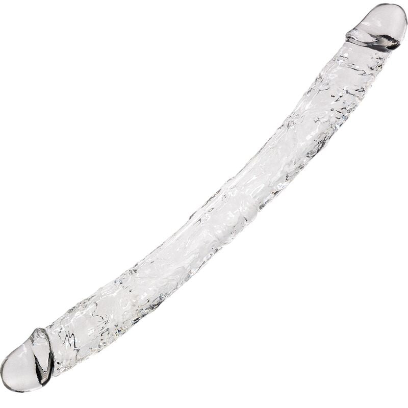 Pênis Realista Alive Supreme Transparente | Gelatina Hipoalergênica e Tamanho Extremo - 38.5cm