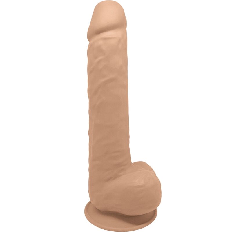 SILEXD Dildo Realista Premium Silexpan Silicone 38 cm com base de ventosa