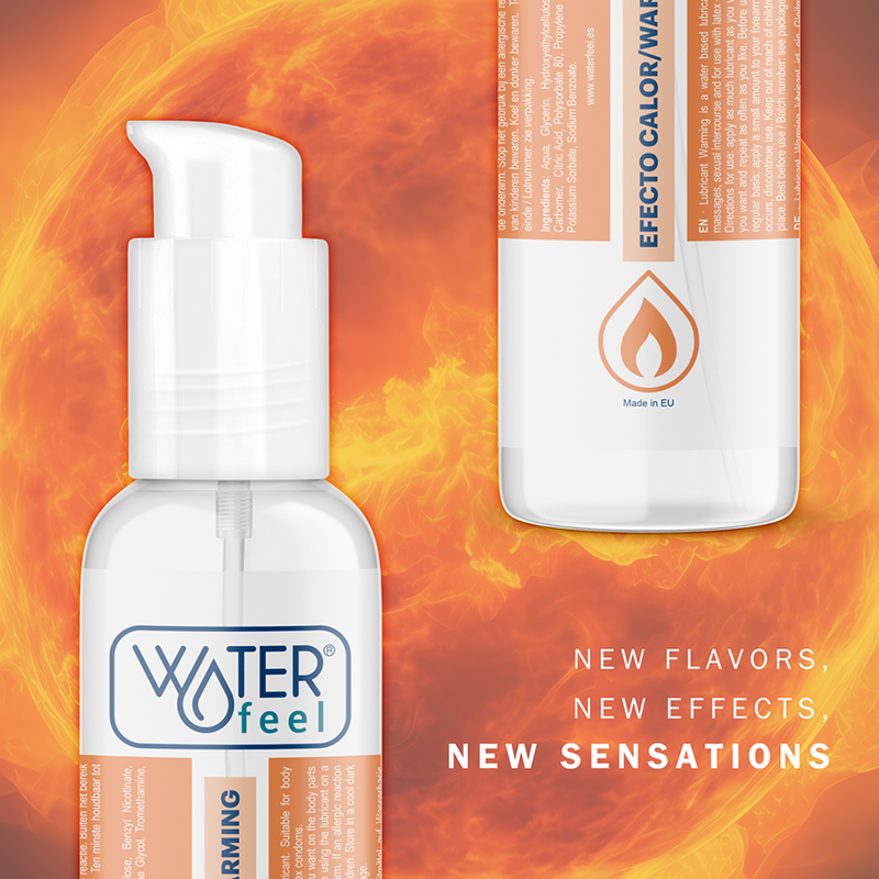 Waterfeel – Lubrificante de Efeito Calor 150ml