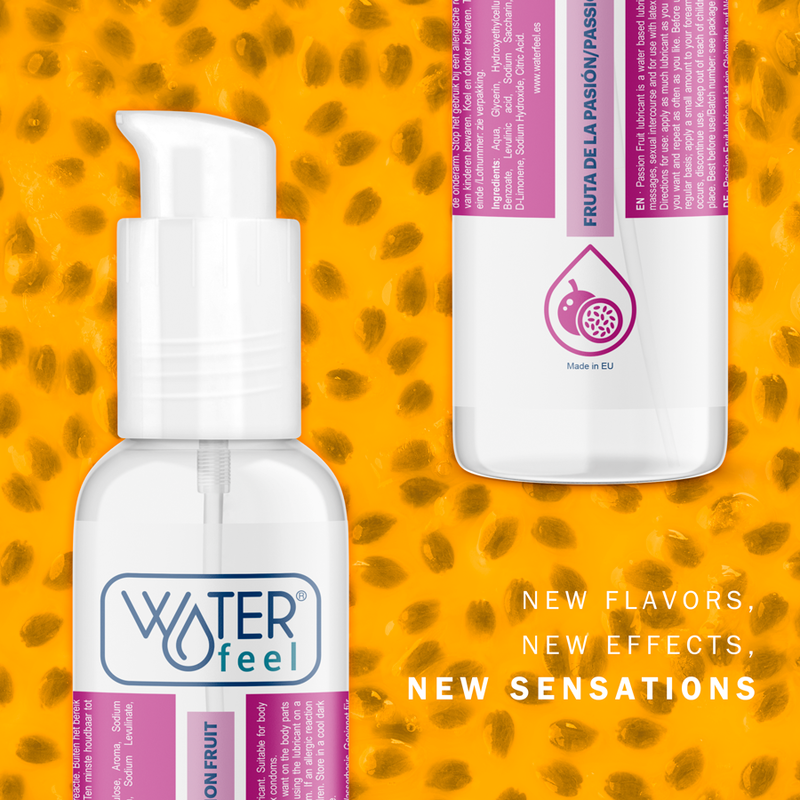 Waterfeel – Lubrificante à Base de Água Sabor Maracujá 175ml