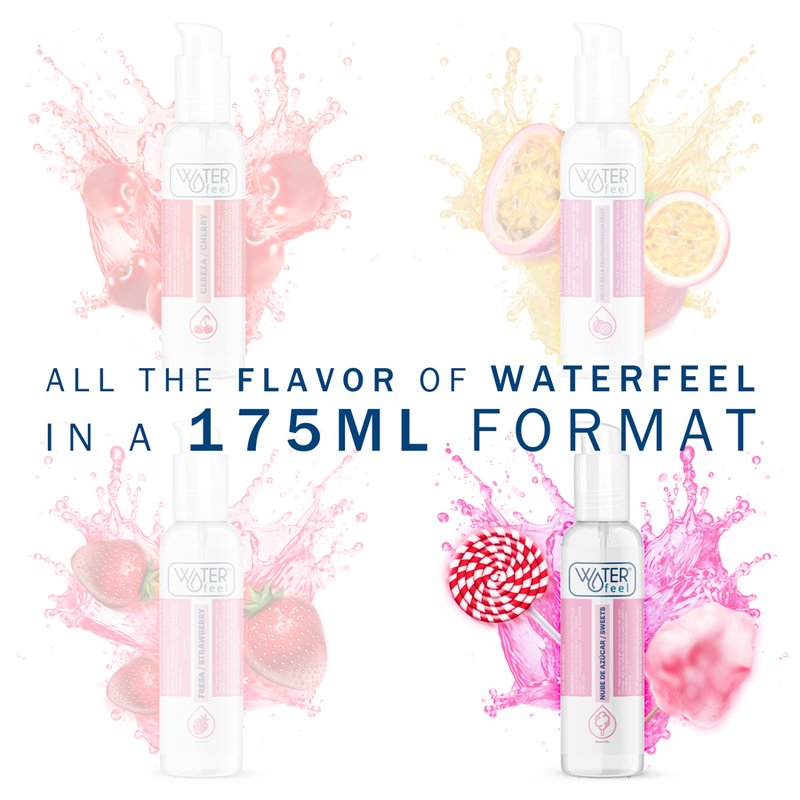 Waterfeel – Lubrificante Nuvem de Açúcar 175ml