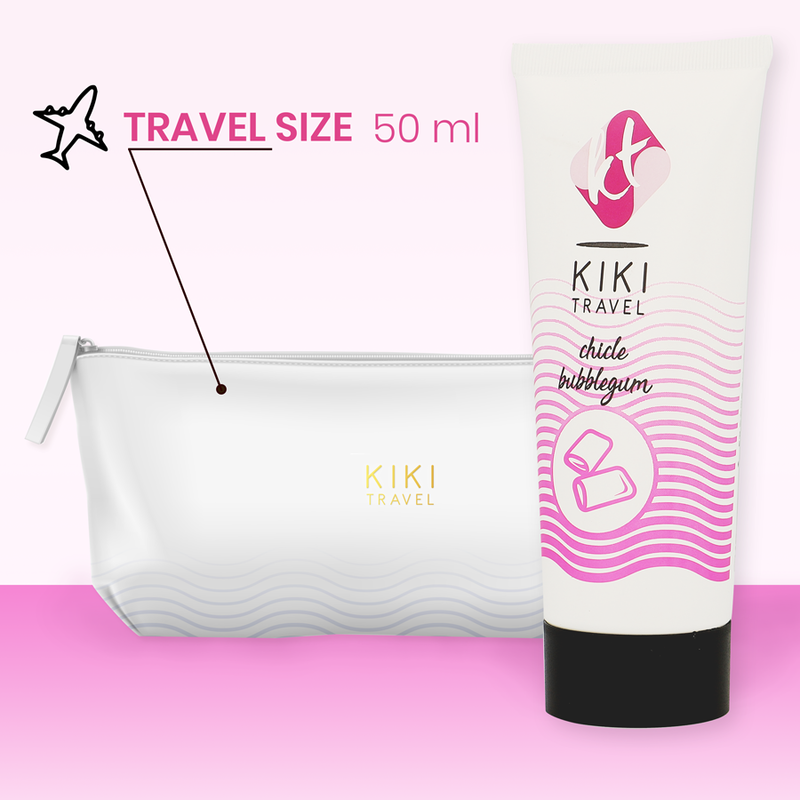 Kikí Travel – Goma de Morango Lubrificante 50 ml