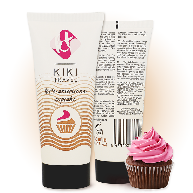 Kikí Travel – Cupcake Lubrificante 50 ml