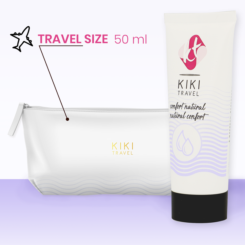 Kikí Travel – Confort Lubrificante Natural 50 ml