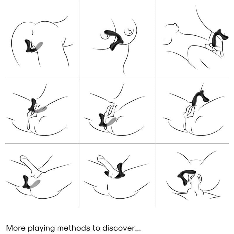 Vibrador anal ARMONY Storm com controle remoto, ideal para estimulação da próstata.