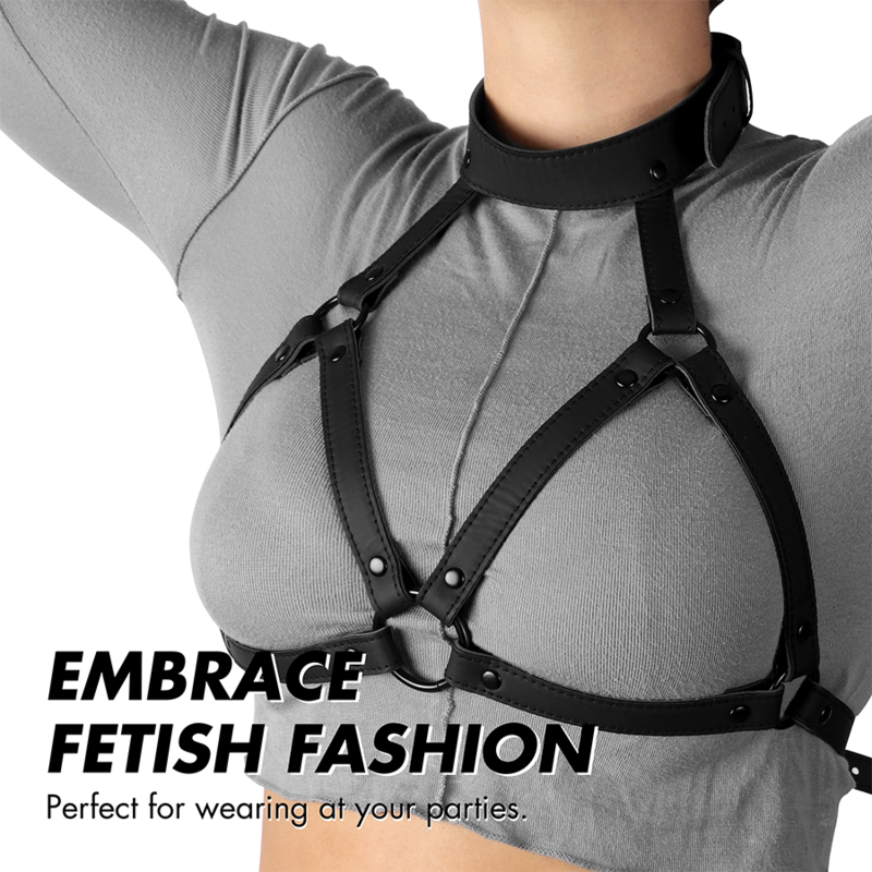 Fetish Submissive Bondage – Arnês de Peito Ajustável