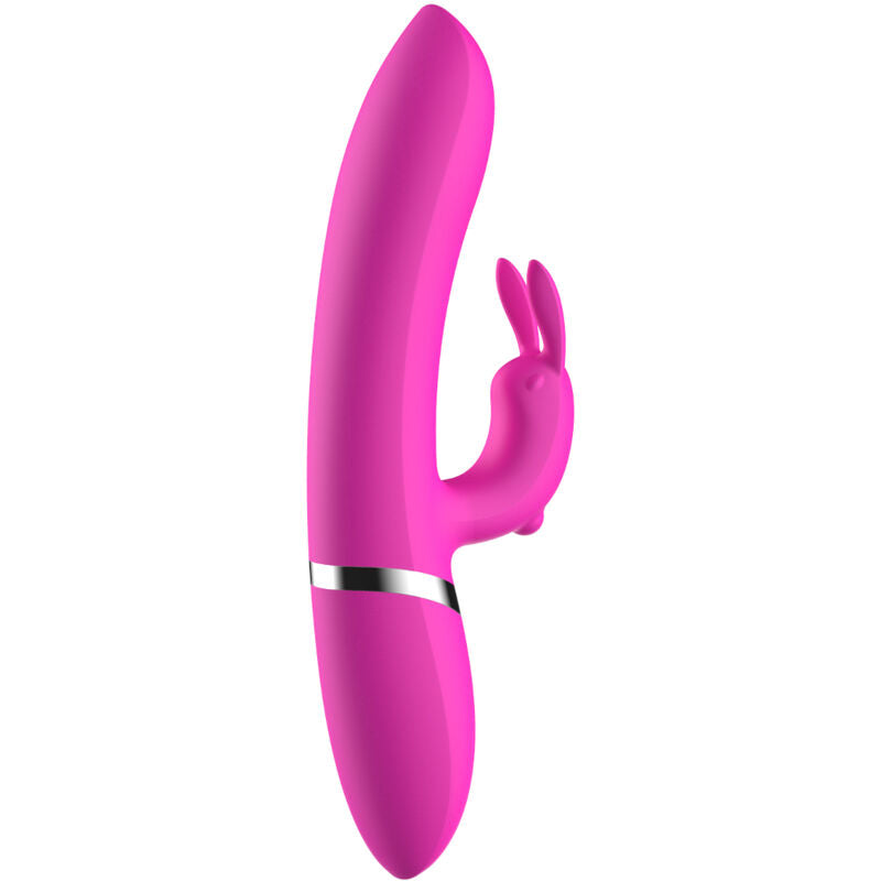 Vibrador Coelho Armony Ava Fúcsia com estimulador de silicone recarregável