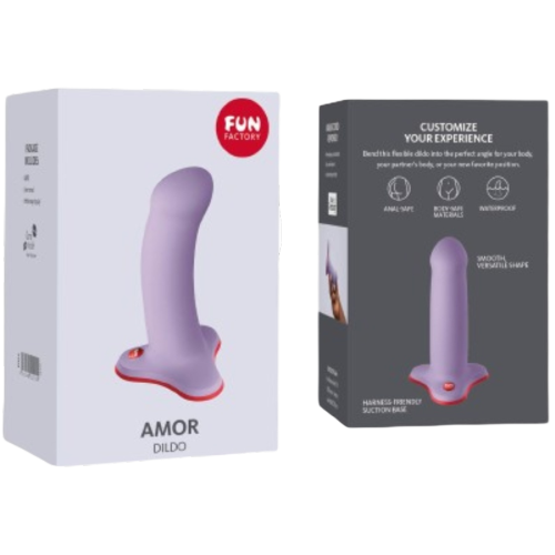 Fun Factory – Amor Dildo para Iniciantes com Base de Sucção