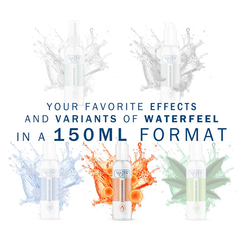 Waterfeel – Lubrificante de Efeito Calor 150ml