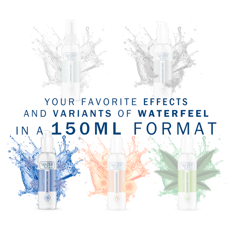 Waterfeel – Lubrificante Efeito Frio 150ml