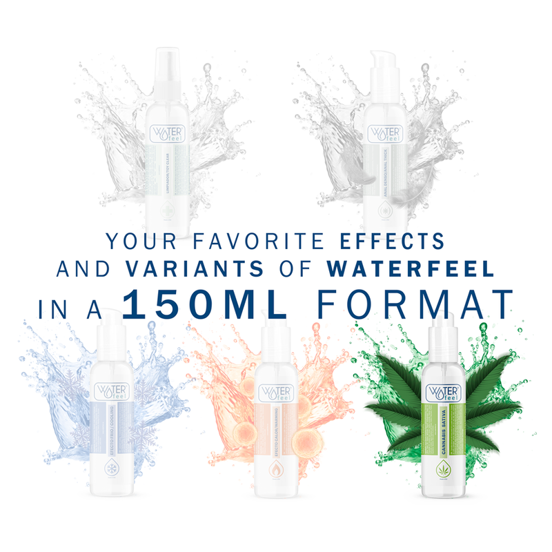 Waterfeel – Lubrificante de Cannabis 150ml