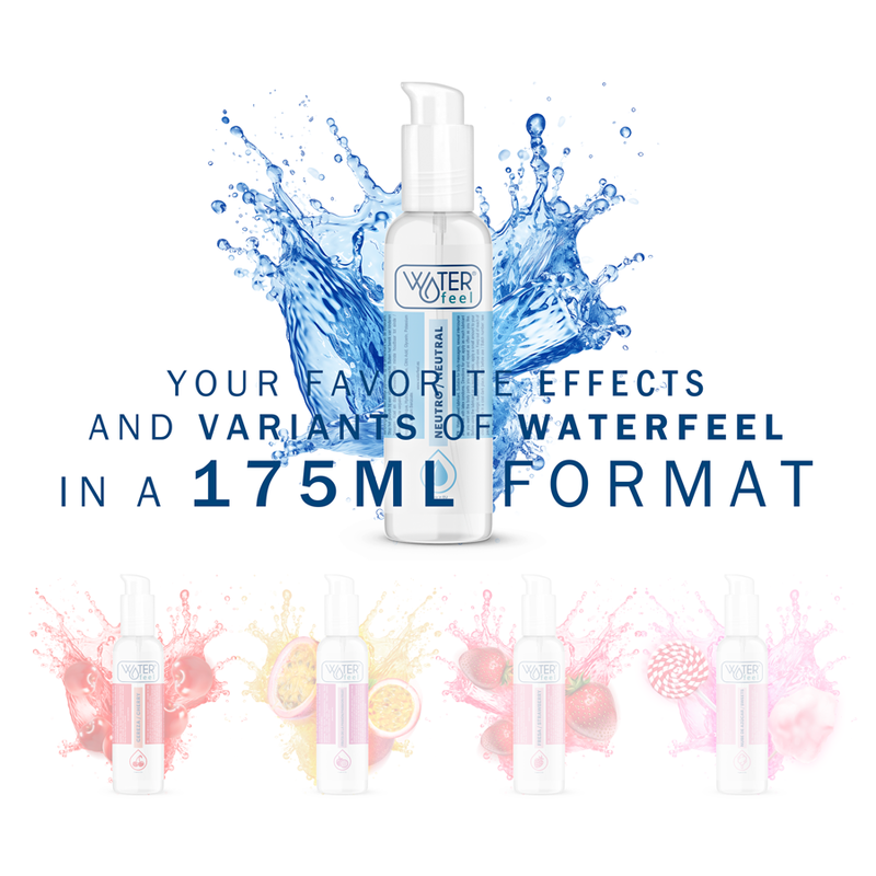 Waterfeel – Lubrificante Natural à Base de Água 175ml