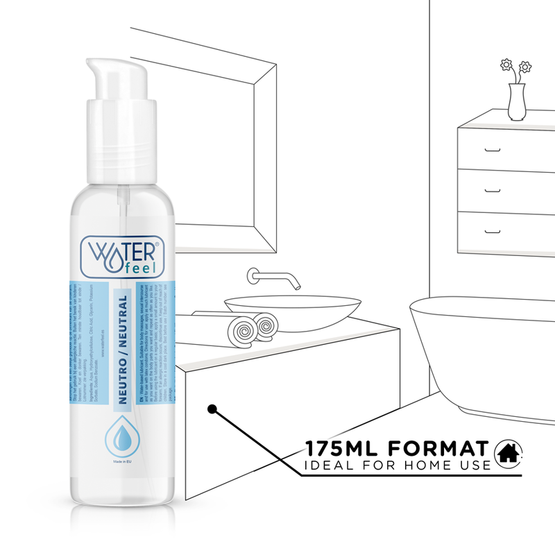 Waterfeel – Lubrificante Natural à Base de Água 175ml