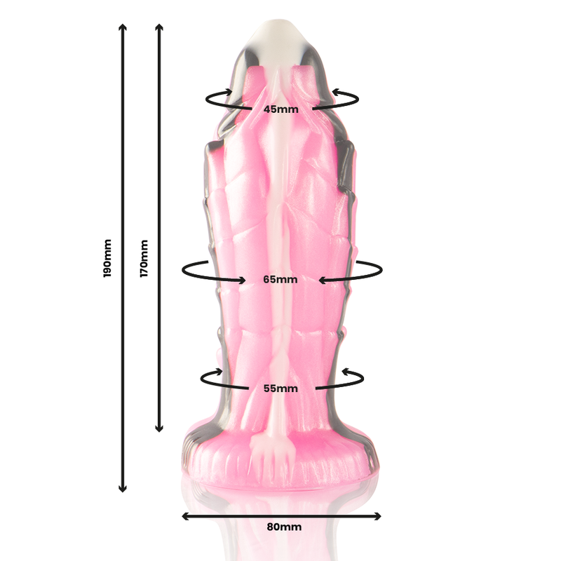 Dildo Epic Triton | Silicone, Design Mitológico de Réptil e Plenitude
