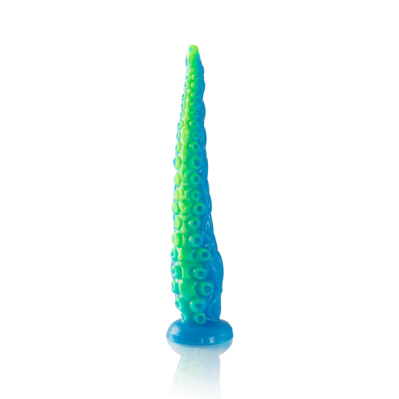 Dildo de Tentáculo Epic Scylla | Silicone, Fluorescente e Fino - Tamanho Pequeno