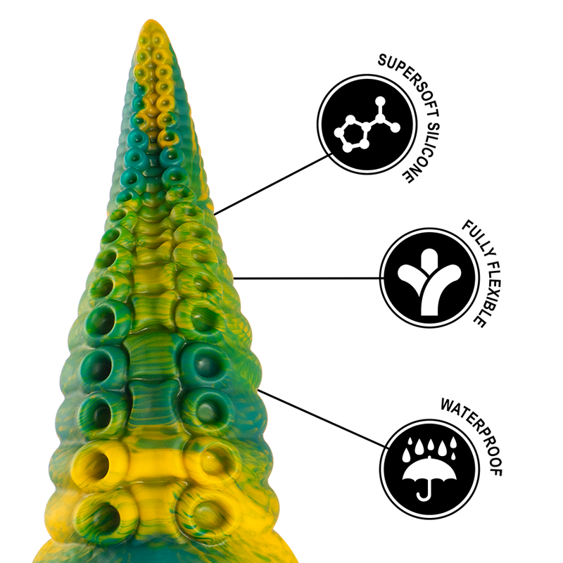 Dildo de Tentáculo Epic Cetus | Silicone Macio e Realista - Tamanho Grande