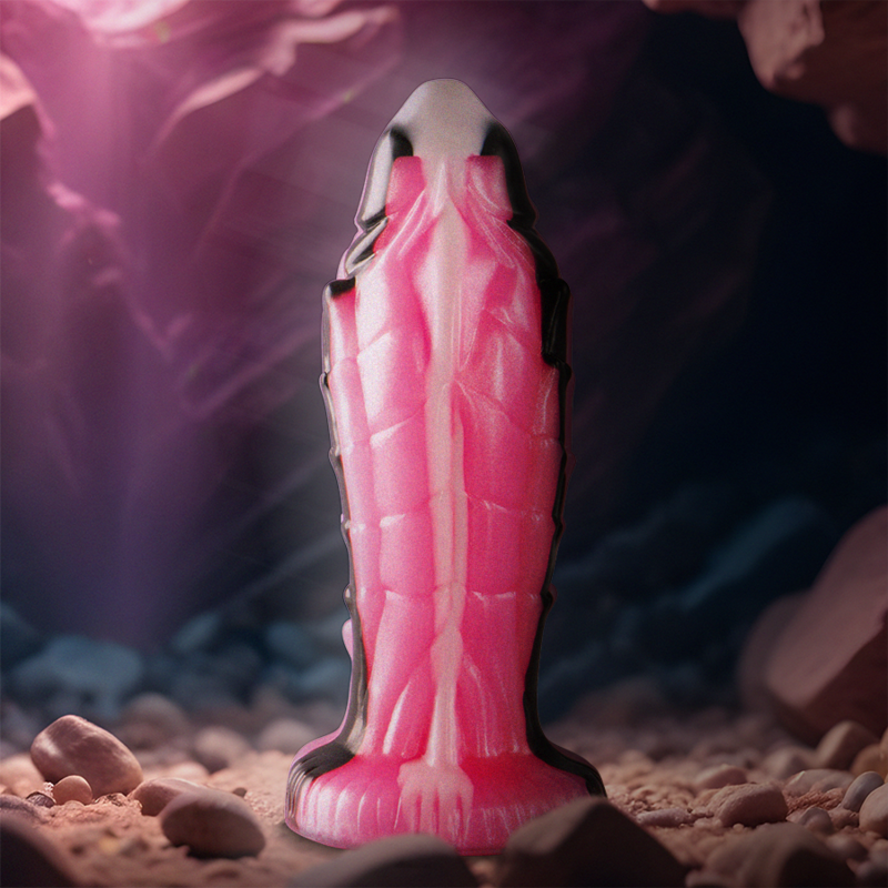 Dildo Triton da EPIC CYBERSILICOCK, em silicone, com design inspirado na mitologia marinha e textura realista.
