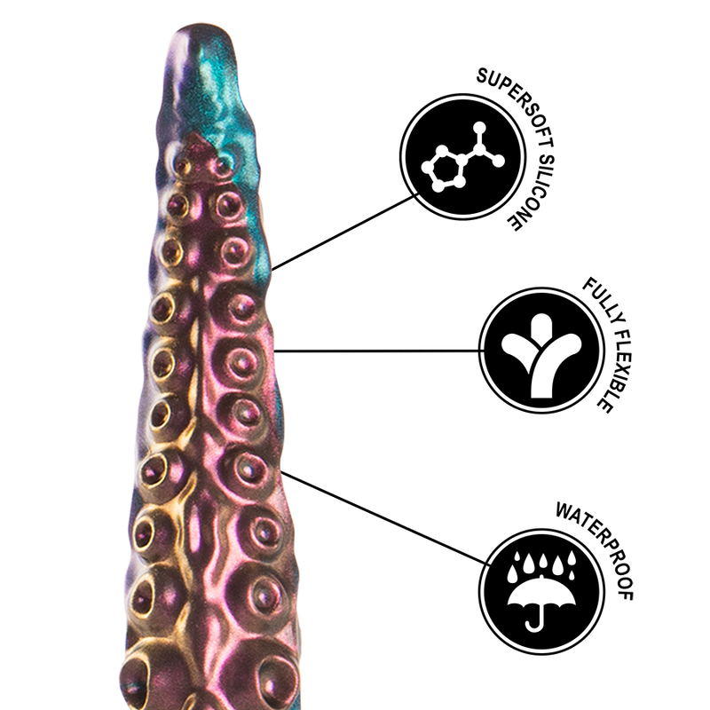 Dildo Epic Charybdis | Silicone de Tentáculo, Design Mitológico e Prazer Profundo
