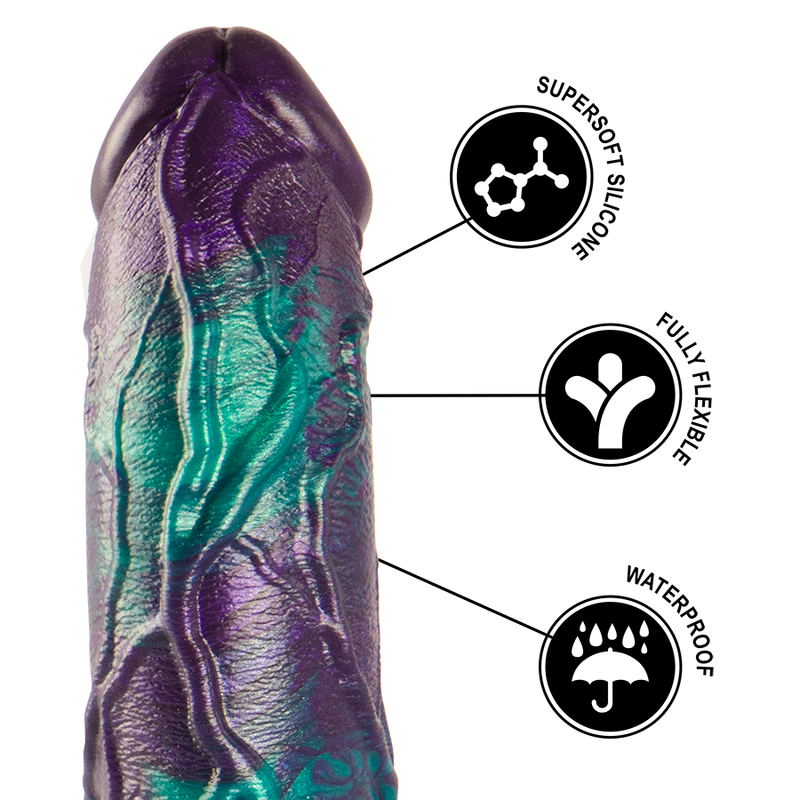 Dildo Basilisk Epic | Silicone Realista, Duplo e Grande