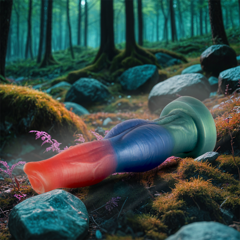 Vibrador Dildo EPIC CYBERSILICOCK Arion com Controle Remoto Recarregável, design mítico.