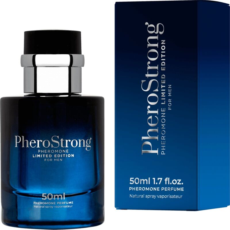 PheroStrong – Perfume Masculino com Feromônios Edição Limitada 50ml