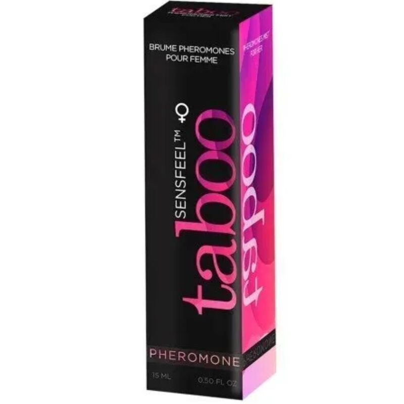 Frasco de RUF Taboo Perfume de Feromônio para Ela 15ml