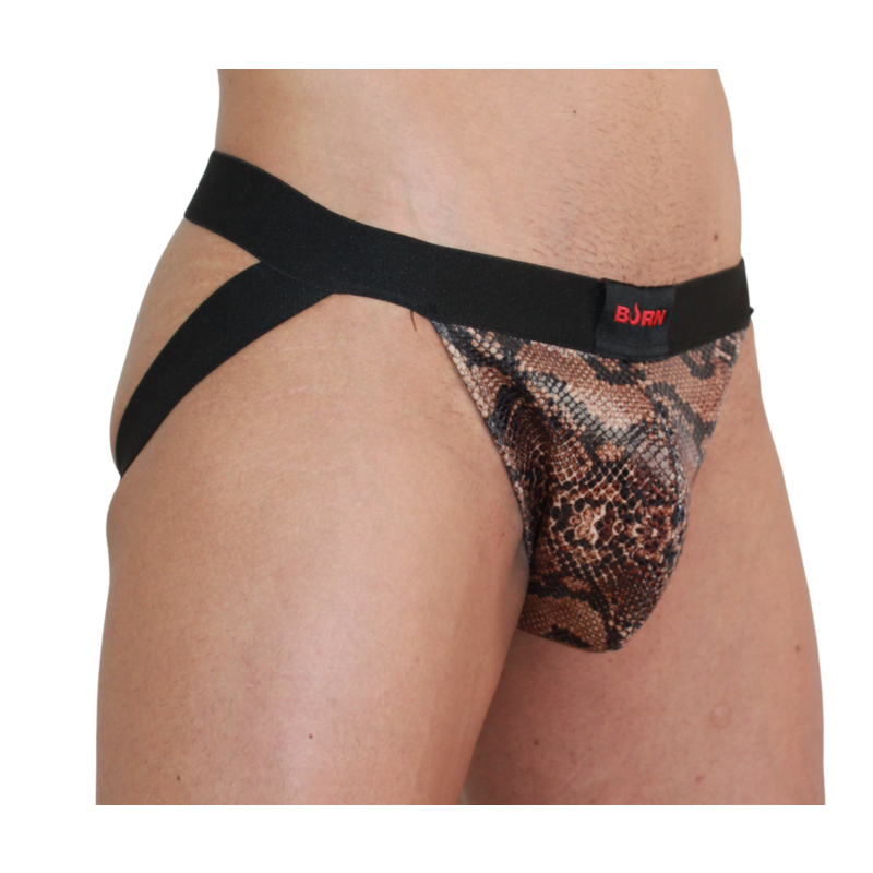 Burn – Jockstrap Snake Preto
