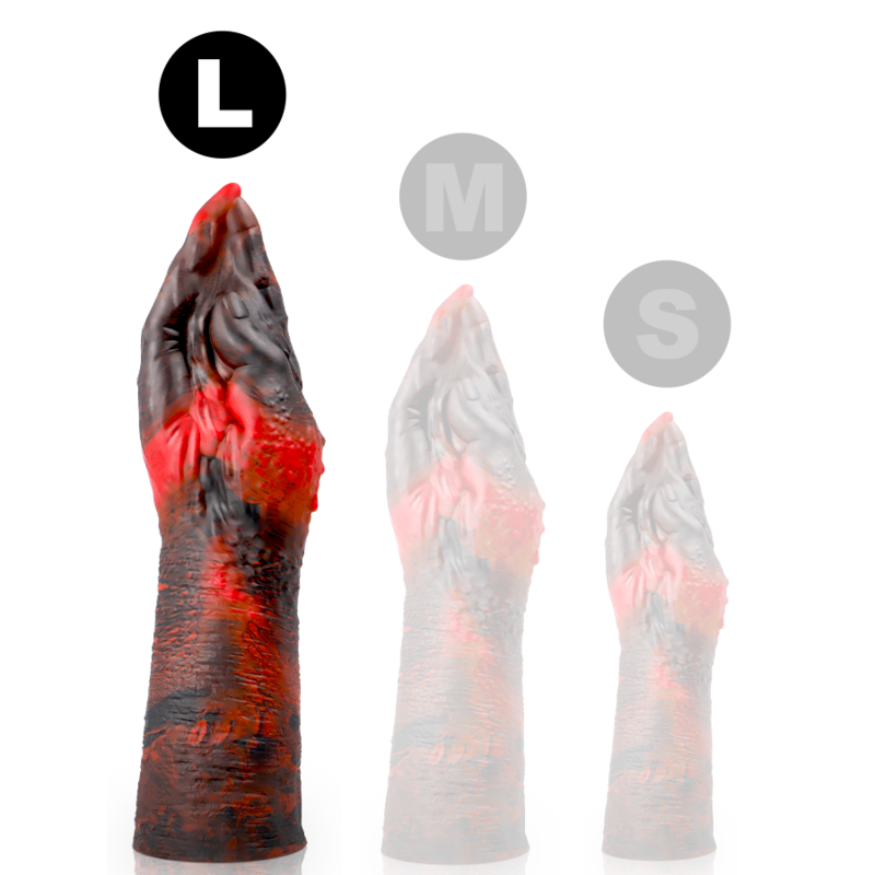 Dildo Lilith Epic Demônio Maligno | Silicone Líquido, Design Mítico e Base com Sucção - Tamanho Grande