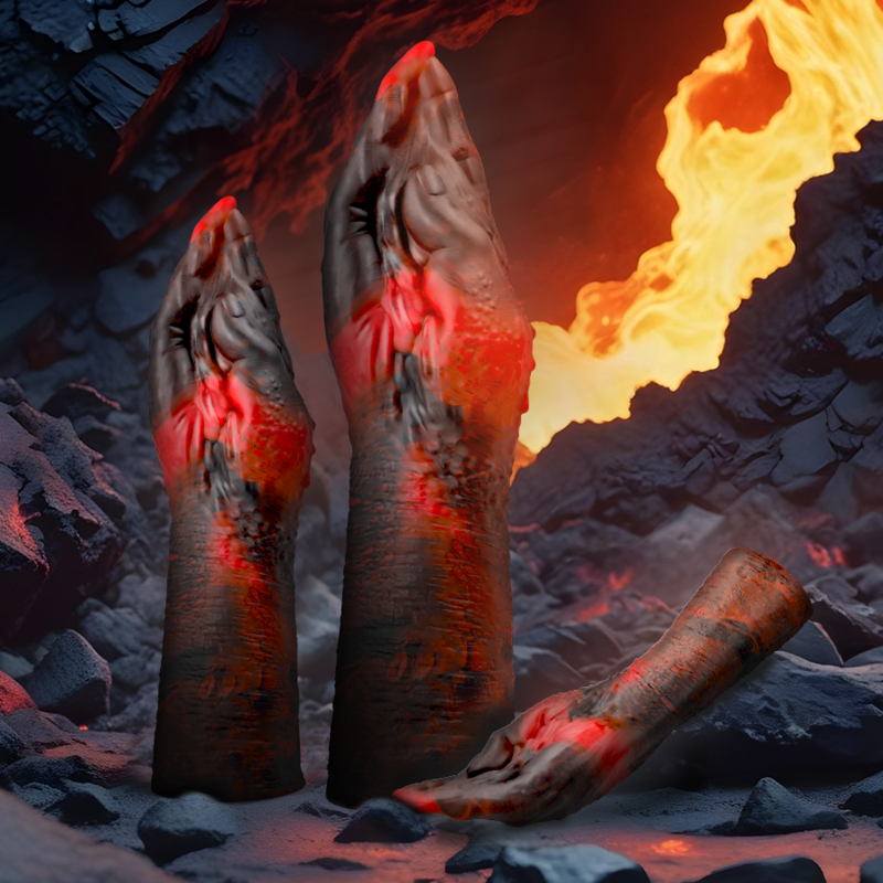 Detalhe do Dildo EPIC Lilith Realista de Silicone Premium, mostrando sua forma e textura.