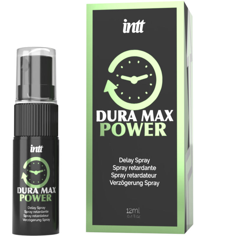 INTT Spray Retardante Dura Max Power para prolongar o prazer masculino