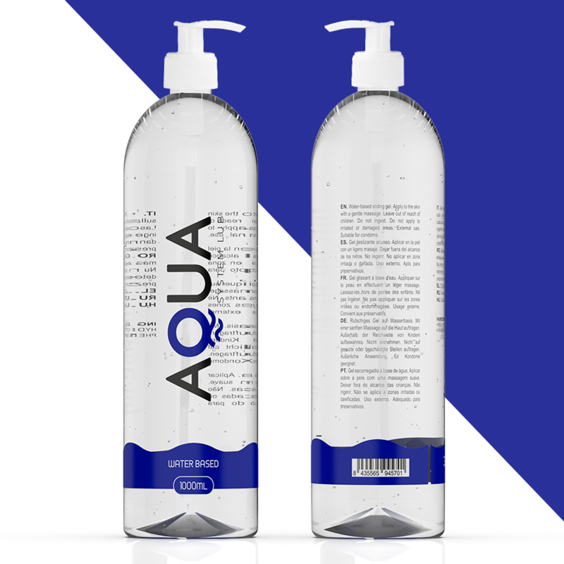 Aqua Quality – Lubrificante à Base de Água 1000 ml